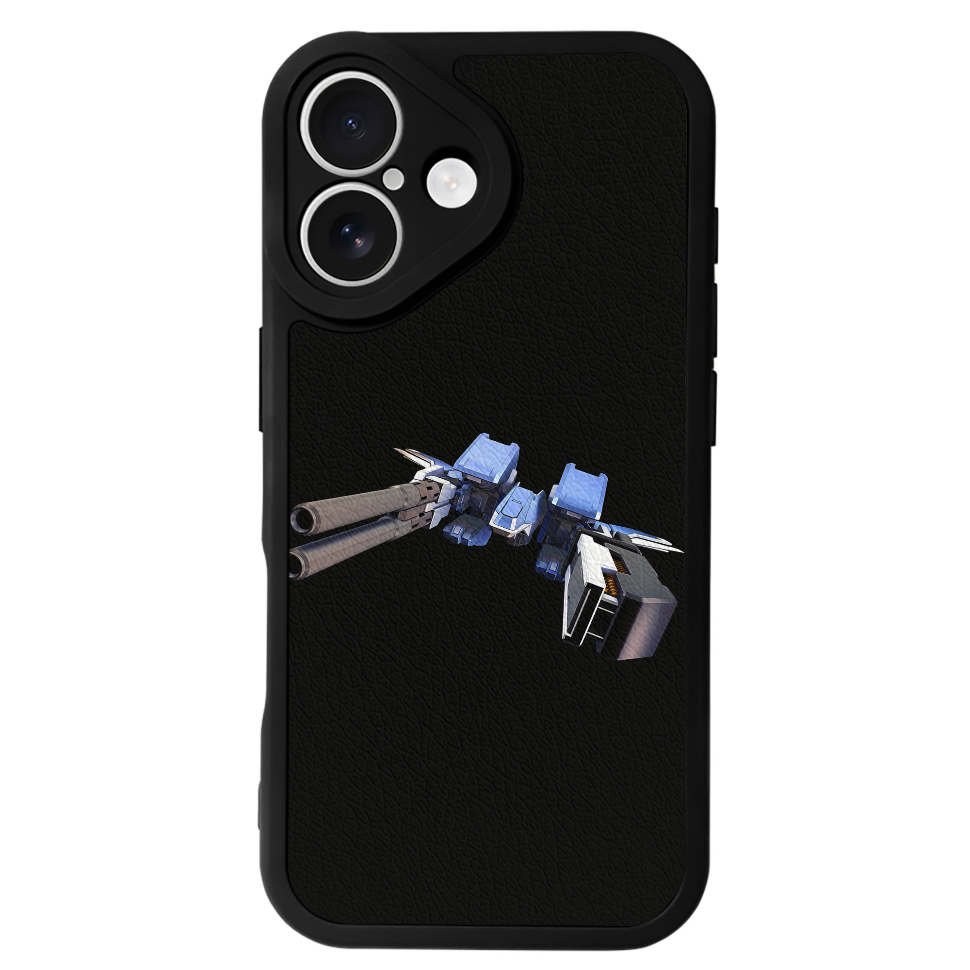 （画像用） 機動戦士ガンダム Mobile Suit Gundam 【iPhone 16シリーズ対応】シリコンスマホケース（レザー調） 材質：シリコン